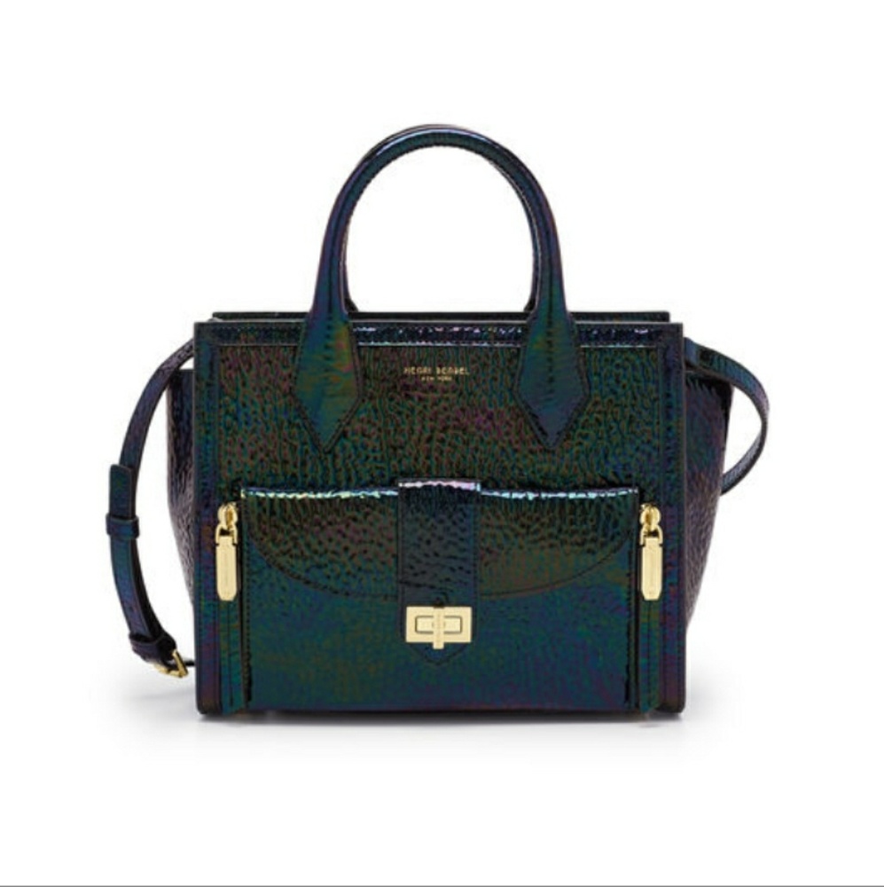Henri Bendel Rivington Mini Petrol Tote